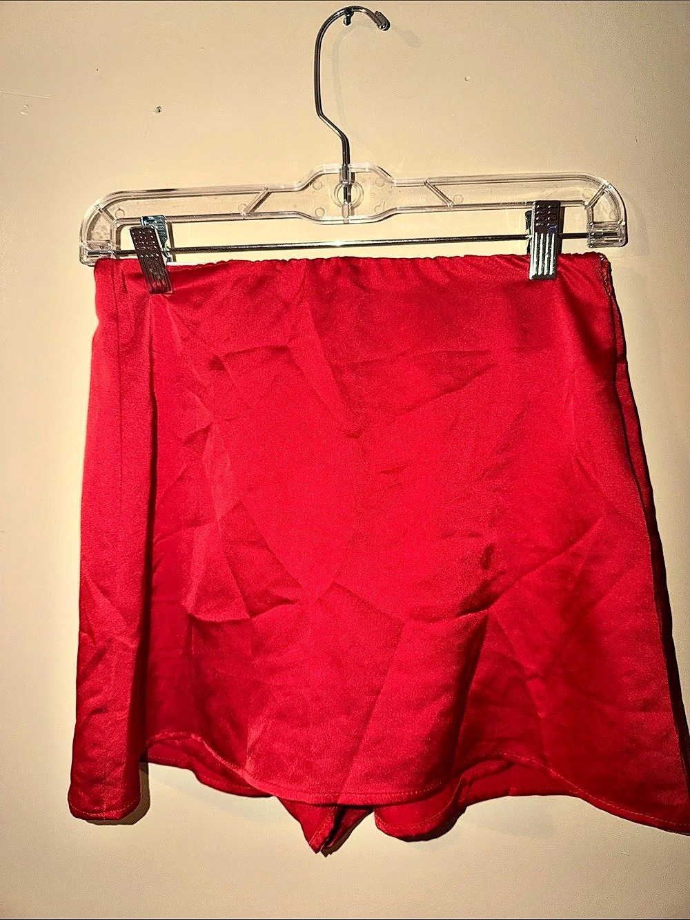 MUMU Red Skort Size Small Like New